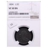 1804 NGC VS30 HALF CENT