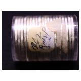 GEM/ CH BU ROLL OF 1962 FRANKLIN HALF DOLLARS