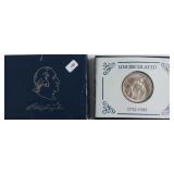 1982 D WASHINGTON HALF DOLLAR W BOX PAPERS