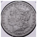 1878 S MORGAN DOLLAR VG