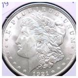 1921 MORGAN DOLLAR CHOICE BU