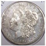 1921 MORGAN DOLLAR XF