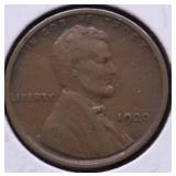 1920 LINCOLN CENT AU