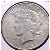 1926 S PEACE DOLLAR XF