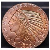 1OZ.999 COPPER ROUND
