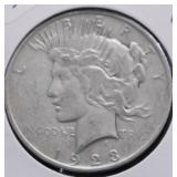 1923 PEACE DOLLAR XF