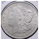 1921 MORGAN DOLLAR AU