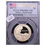 2017 S PCGS PF69DC DOLLAR