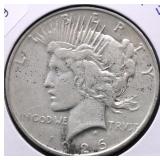 1926 D PEACE DOLLAR VF
