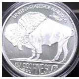 1 OZ .999 SILVER ROUND