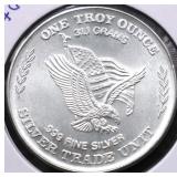 1 OZ .999 SILVER ROUND