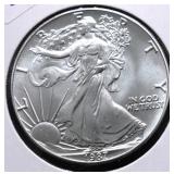 1987 SILVER EAGLE GEM