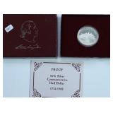 PROOF WASHINGTON HALF DOLLAR W BOX PAPERS