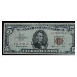 5 DOLLAR RED SEAL VF