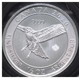 1/2 OZ .9999 SILVER ROUND