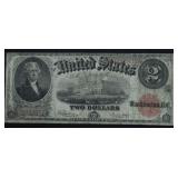 1917 2 $ US LEGAL TENDER VG