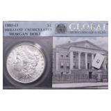 1885 O CHOICE BU MORGAN DOLLAR