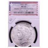 1922 NGC MS62 PEACE DOLLAR