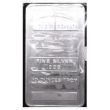 10 OZ .999 SILVER BAR