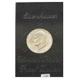 1974 S SILVER PROOF GSA IKE DOLLAR NO BOX