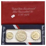 SILVER BICENTENNIAL MINT SET