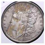 1887 MORGAN DOLLAR XF DETAILS