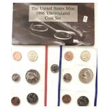 1996 MINT SET W 1996 W DIME