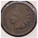 1909 INDIAN HEAD CENT