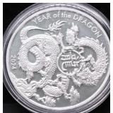 1 OZ .999 SILVER ROUND