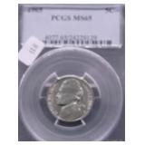 1965 PCGS MS65 JEFFERSON NICKEL