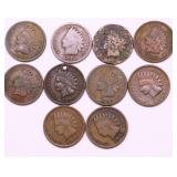 10 INDIAN HEAD CENTS