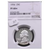 1956 NGC PF68* WASHINGTON QUARTER