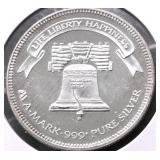 1 OZ .999 SILVER ROUND
