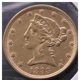 1895 HALF EAGLE AU