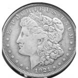 1921 D MORGAN DOLLAR XF