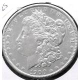 1900 MORGAN DOLLAR XF