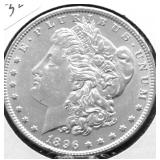 1896  MORGAN DOLLAR XF