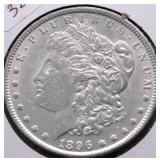 1896  MORGAN DOLLAR XF