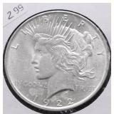 1922 CHOICE BU PEACE DOLLAR