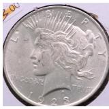 1923 PEACE DOLLAR XF