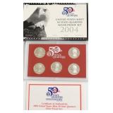 2004 SILVER PROOF QUARTER SET