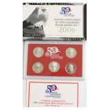 2006 SILVER PROOF QUARTERS ET