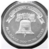1 OZ .999 SILVER ROUND