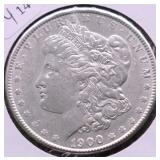1900 MORGAN DOLLAR XF