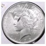 1923 CHOICE BU PEACE DOLLAR