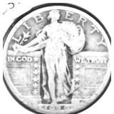 1929 STANDING QUARTER VG