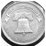 1 OZ .999 SILVER ROUND