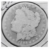 1893 CC MORGAN DOLLAR AG