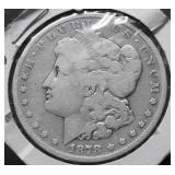 1878 S MORGAN DOLLAR G