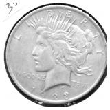 1923 PEACE DOLLAR VF